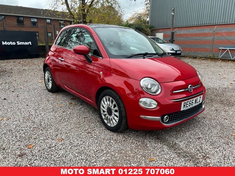 2016 66 FIAT 500 0.9 TWINAIR LOUNGE HATCHBACK 3DR PETROL MANUAL EURO 6 (S/S) (85
