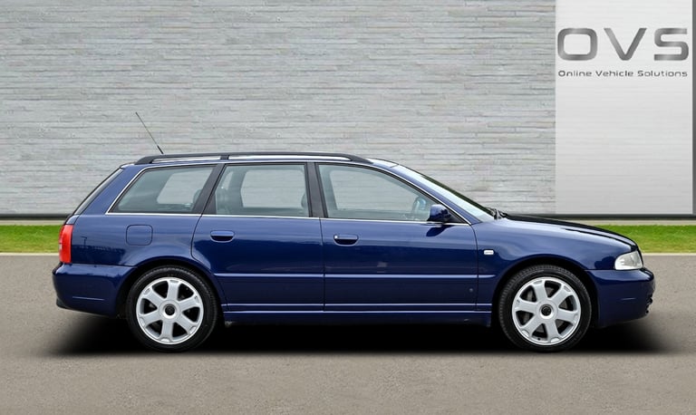 AUDI S4 2.7 [Bi-TURBO] V6 QUATTRO PETROL MANUAL 5DR AVANT/ESTATE 2000 [W] BLUE