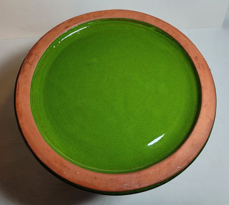 JUG STUDIO POTTERY GLOSS GREEN 
