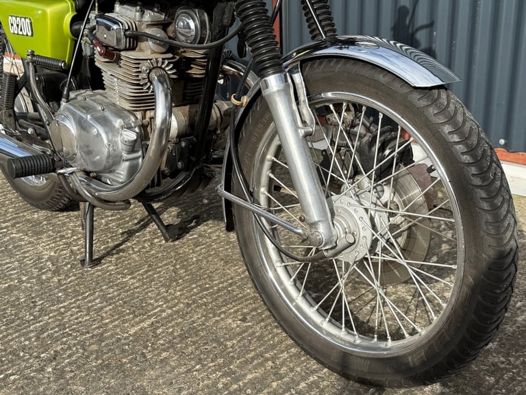 Honda, CB200, 1976, 198 (cc) Vintage / Historic Motorbike Motorcycle