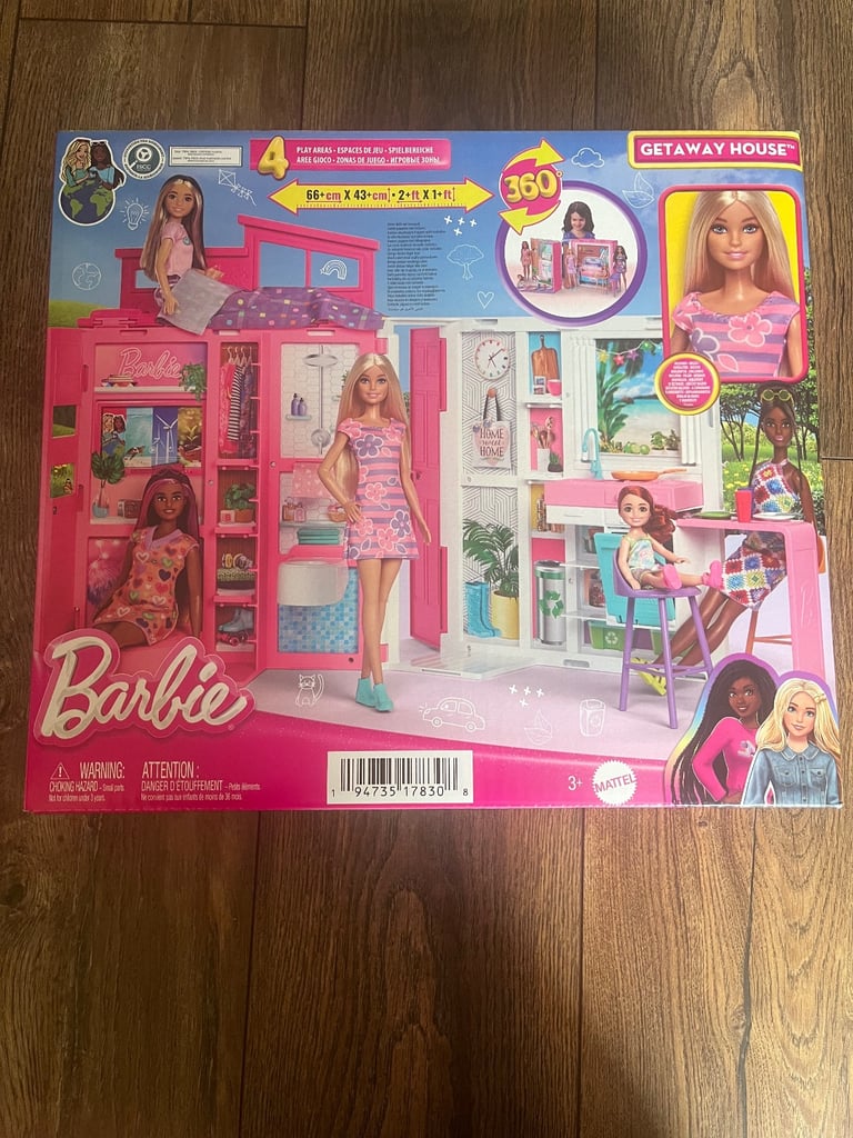 Barbie getaway house playset