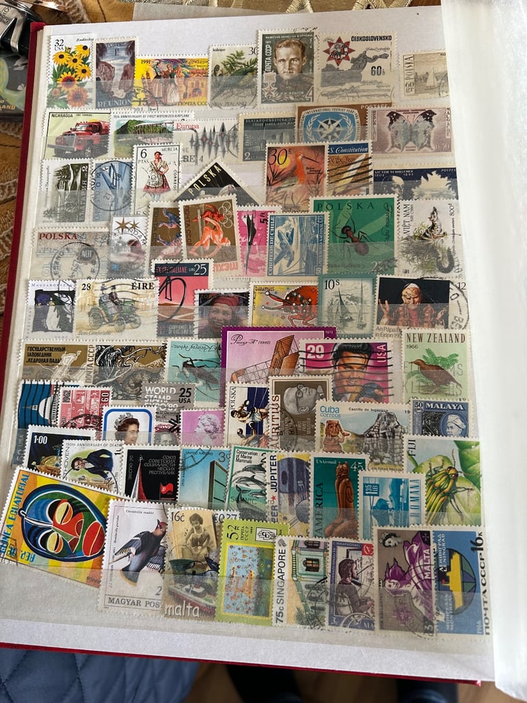 Stamp  collection 