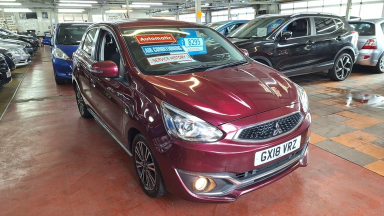 2018 Mitsubishi Mirage 1.2 Juro CVT Automatic 5-Door From £7,495 + Retail Package HATCHBACK Petro...