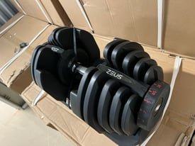2 x 40kg adjustable dumbells REDUCED TO CLEAR