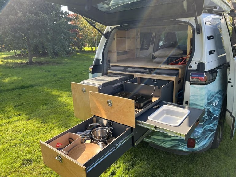 Volkswagen ID. Buzz Cargo Commerce Plus, Roof Bed, 2 Berth, Camper Conversion