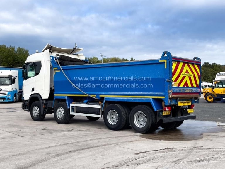 2021 (21) SCANIA R450 XT 32T 8X4 TIPPER
