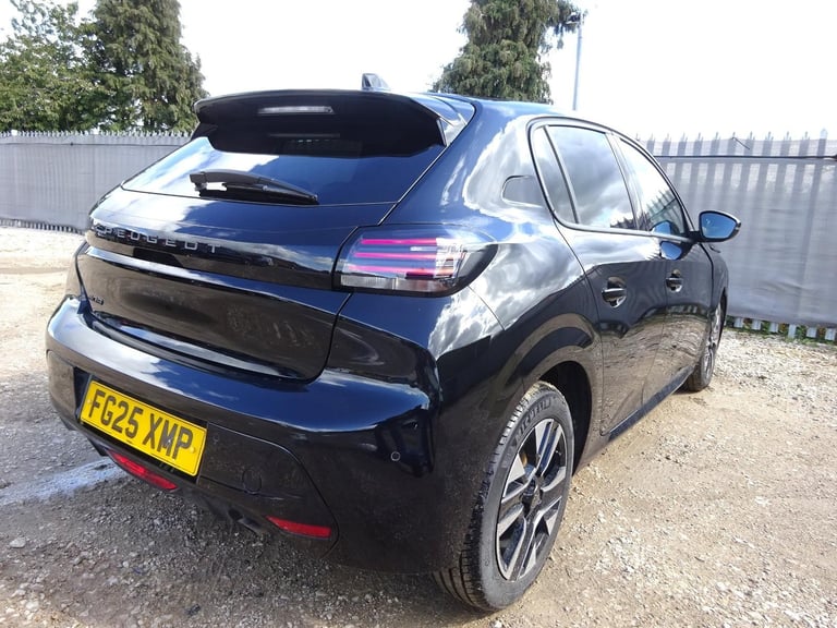 2025 25 REG PEUGEOT 208 ALLURE PURETECH DAMAGED REPAIRABLE SALVAGE