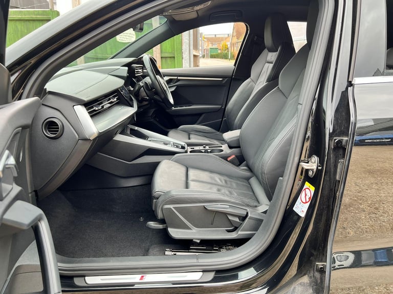 2021 Audi A3 1.4 TFSIe 40 S line Sportback S Tronic Euro 6 (s/s) 5dr 13kWh HATCHBACK Petrol/Elect...