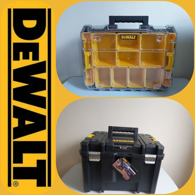 2 x Dewalt TSTAK Tool Box 