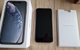 Iphone XR Black 128gb, Boxed in Mint Condition