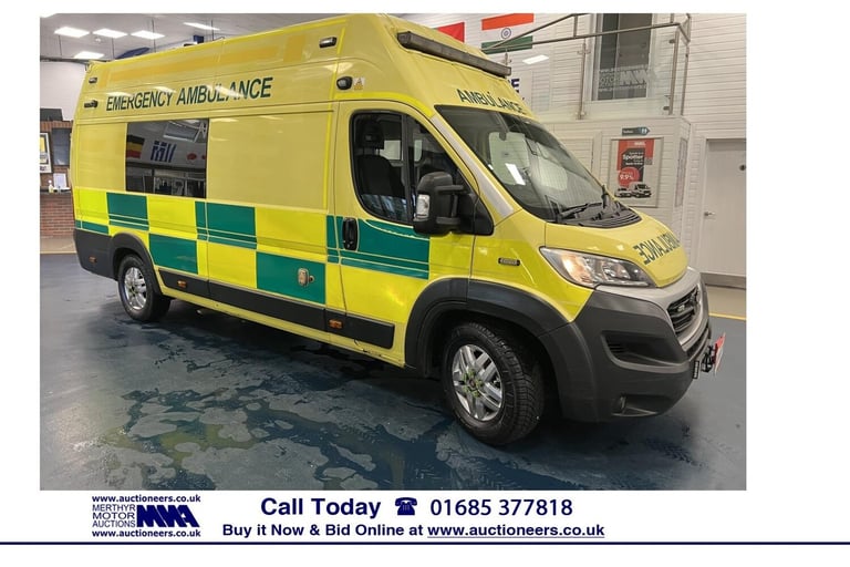 2016 Fiat Ducato 42 MAXI 3.0 MULTIJET POWER 180PS AMBULANCE / CAMPER NA Diesel Manual
