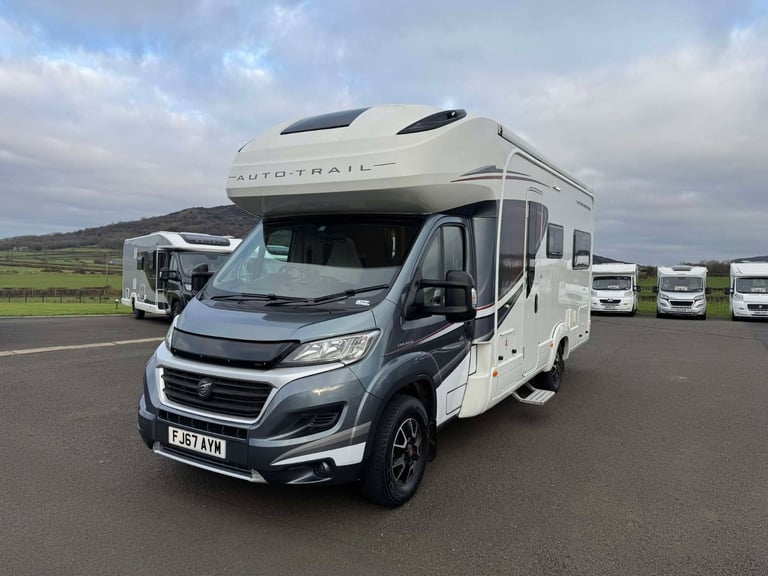2017 AUTO-TRAIL APACHE 634 4 BERTH MOTORHOME WITH ONLY 17K MILES ANDERSON MOTORHOME SALES.