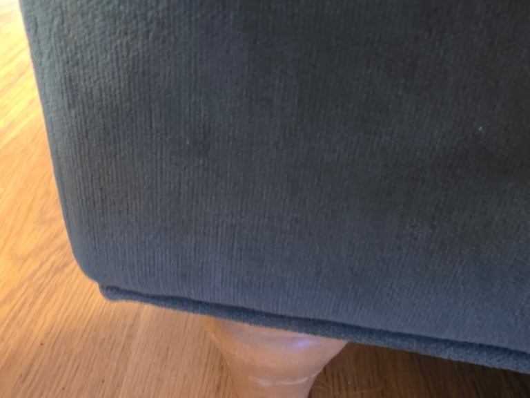 4 seater sofa teal only 5 months old 