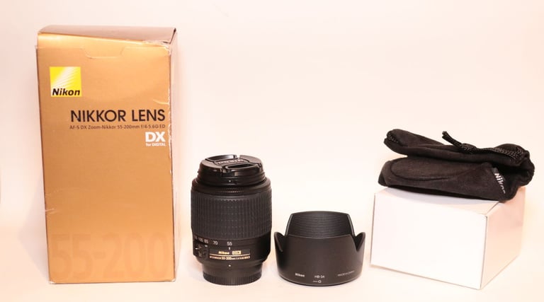image for Nikon AF-S Nikkor 55-200mm f/4-5.6G ED DX Telephoto Zoom Lens