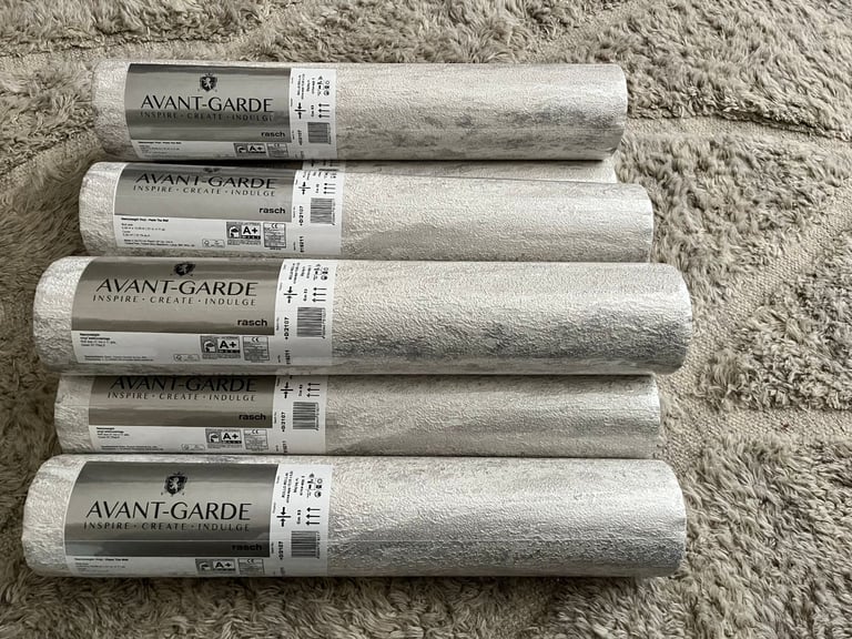 Rasch's Sienna Marble, Pearl wallpaper - 8 x rolls - 