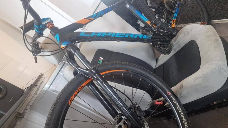 Medium sized Lapierre frame, rock shox forks, custom built