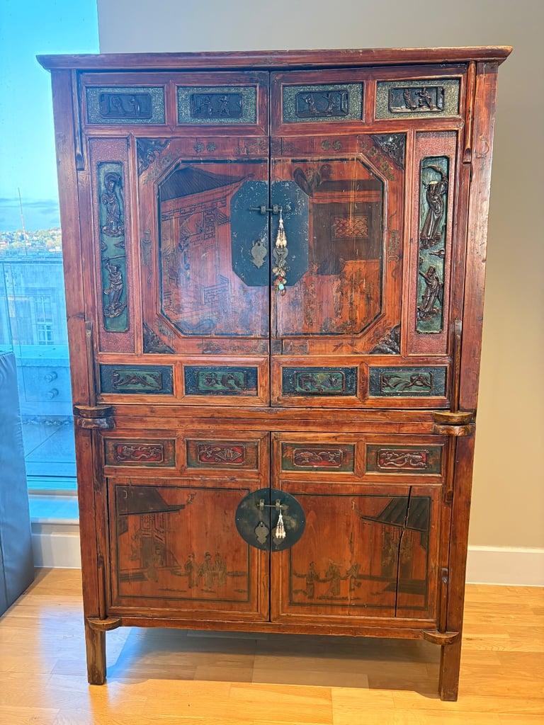 image for Vintage Chinese Cabinet