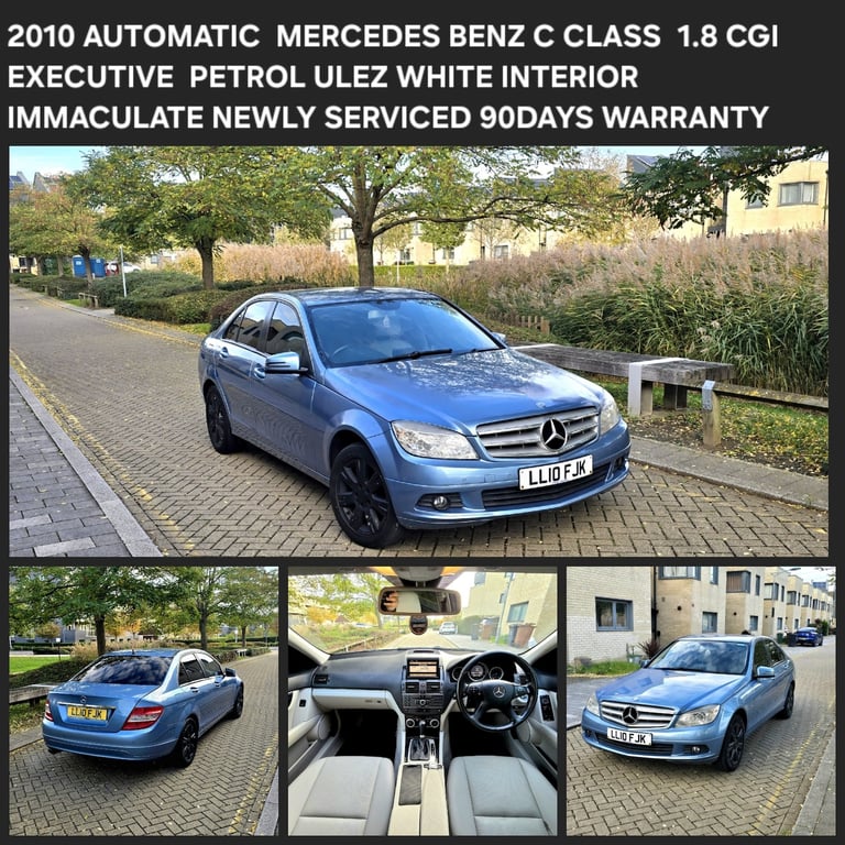 2010 Mercedes-Benz C Class C180 CGI BlueEFFICIENCY Executive LEATHER 90DAYS WARRANTY AUTO SALOON ...