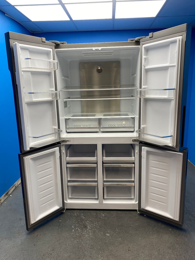 Hoover HSC918ENXK 567L No Frost American Style Fridge Freezer