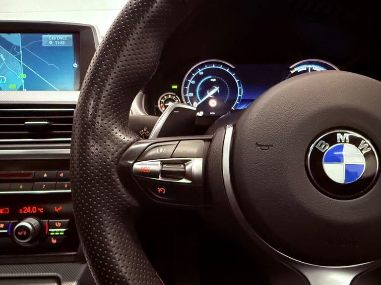2015 15 BMW 640D M SPORT GRAN COUPE AUTOMATIC 3.0 DIESEL 313BHP WHITE 