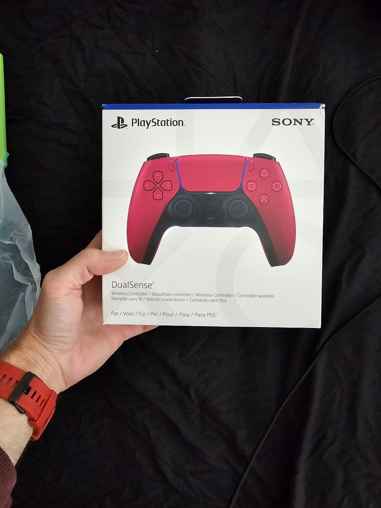 image for Sony PlayStation DualSense Wireless Controller Cosmic Red for PlayStation