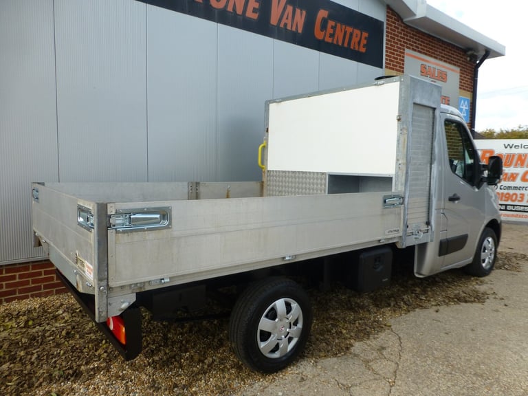 2019 Vauxhall Movano £  46  A WEEK - 2019 VAUXHALL MOVANO 2.3 MWB DROPSIDE TRUCK T/BOX AC EU6 Dro...