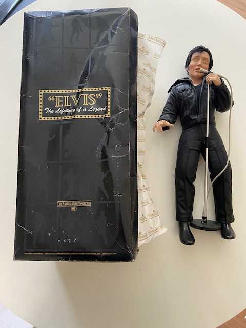 EXTREMELY RARE: Elvis Ashton Drake '68 Comeback Doll *STUNNING BOXED & COA*