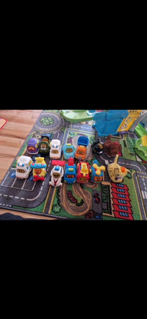 Toot-Toot buildings, vehicles and animals.