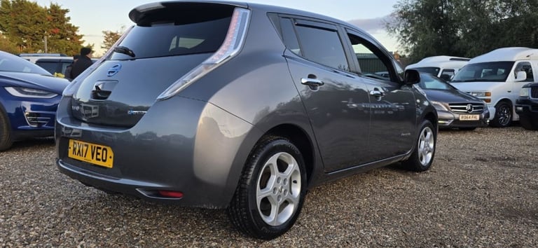 2017 NISAN LEAF 80KW ACENTA 30K WH 5 DOOR HATCH AUTOMATIC GREY ULEZ FREE