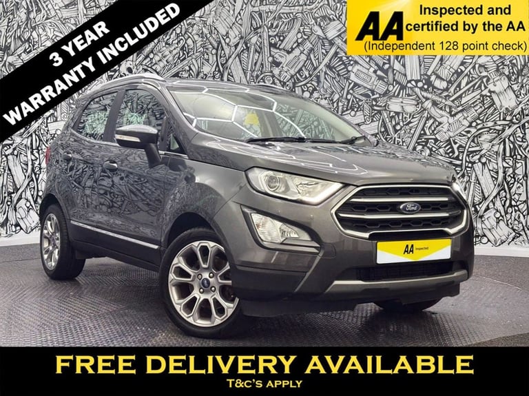 image for 2019 Ford Ecosport 1.0T EcoBoost GPF Titanium SUV 5dr Petrol Auto Euro 6 (s/s) (125 ps) HATCHBACK...