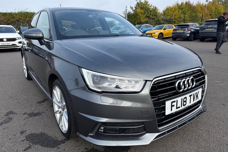 2018 Audi A1 1.4 TFSI S line Sportback Euro 6 (s/s) 5dr (Nav) Hatchback PETROL Manual