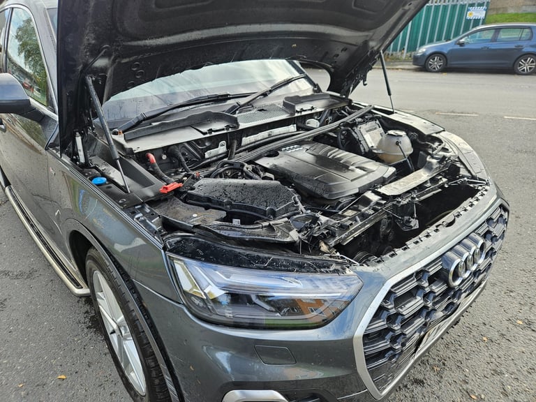 2021 21 AUDI Q5 40 TDI Quattro S Line 5dr S Tronic Damaged Salvage