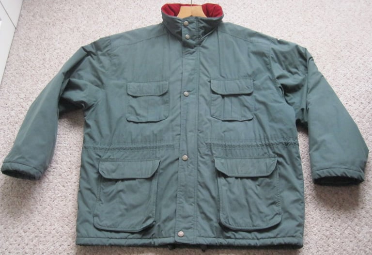 Mens Green Coat/Anorak by Casual Club at Debenhams, size XL.