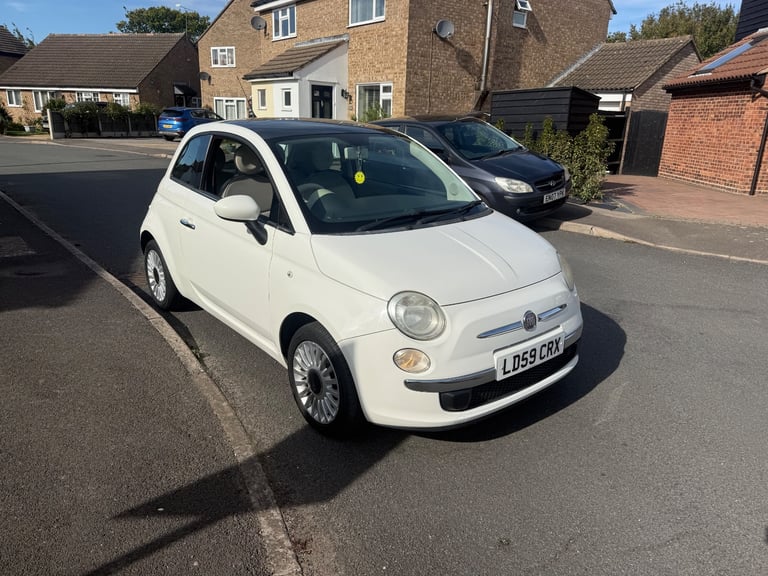 Fiat, 500, Hatchback, 2009, Manual, 1242 (cc), 3 doors