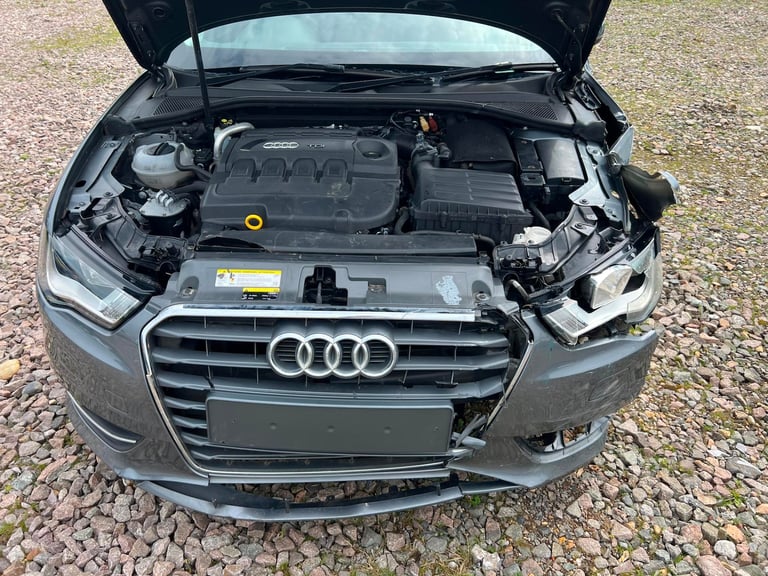 2015 AUDI A3 SE TECHNIK GREY ULEZ SALVAGE DAMAGED REPAIR CAT S LOGBBOK