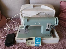 Vintage Alfa Electric Sewing machine 