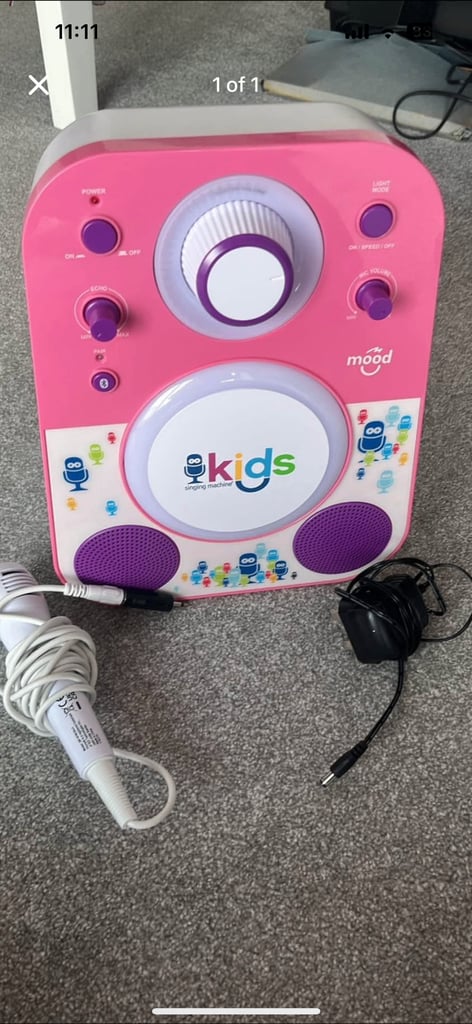Kids singing machine