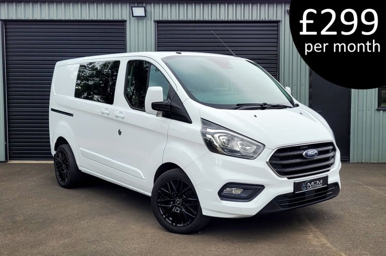 2020 Ford Transit Custom Crew D/Cab **FINANCE**WARRANTY** (6 seater not kombi bus trafic