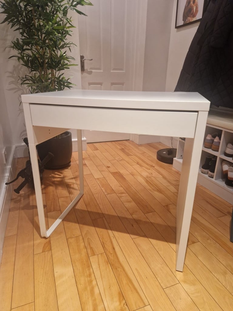 image for White IKEA Micke desk