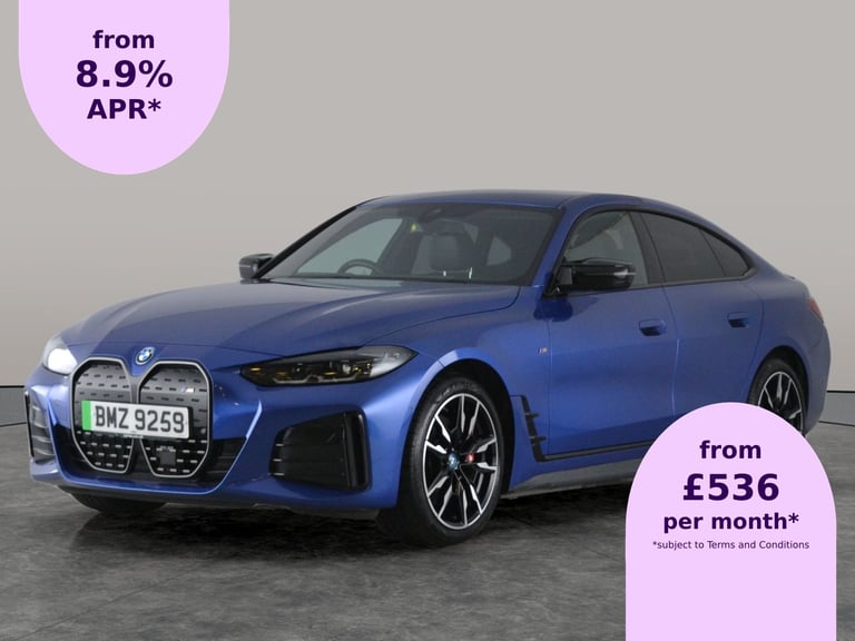 image for 2023 BMW i4 M50 83.9kWh Gran Coupe 5dr Electric Auto 4WD (544 ps) - KEYLESS ENTRY - AUT Hatchback...
