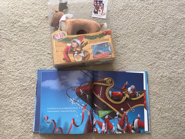 Authentic Elf On The Pet Reindeer 