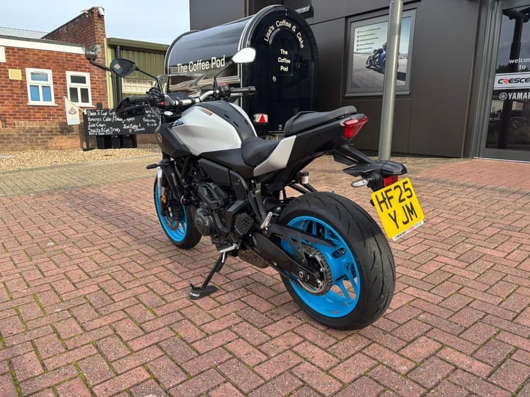 YAMAHA MT-07 Y-AMT 2025 - 1 OWNER - 249 MILES - ICE STORM - EXTRAS FITTED