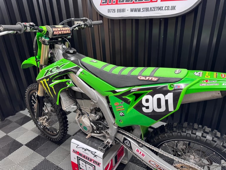 2019 KAWASAKI KXF 450 MOTO-X BIKE - 1 OWNER FROM NEW