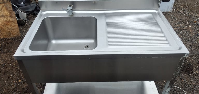 Catering equipment commercial stainless Steel sink restaurant kitchen trailer items 