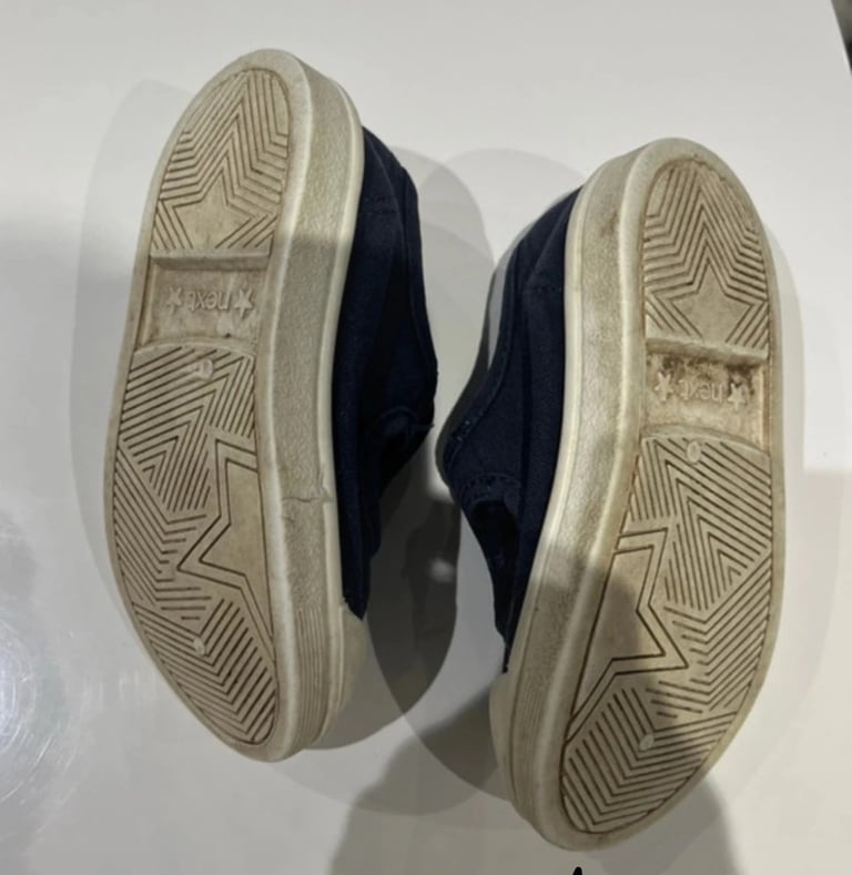 Babies next canvas shoes washable size 6