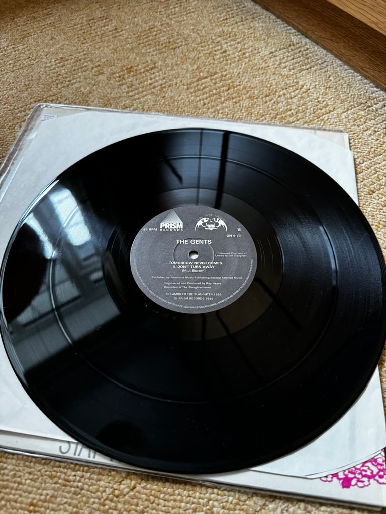 The Gents - Stay With Me 12” Single Original Vinyl Record Mod Revival 