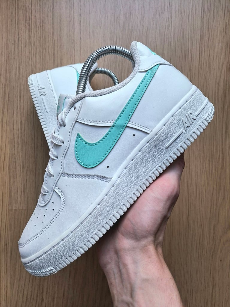 Nike air force 1 white emerald rise UK4.5