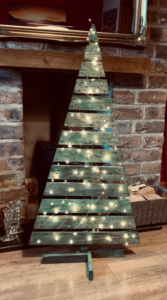 Handmade Wooden Christmas Trees and other sizes 