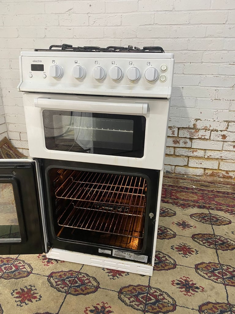Beautiful 50 CM Electra White Gas Cooker Oven/Grill For Sale