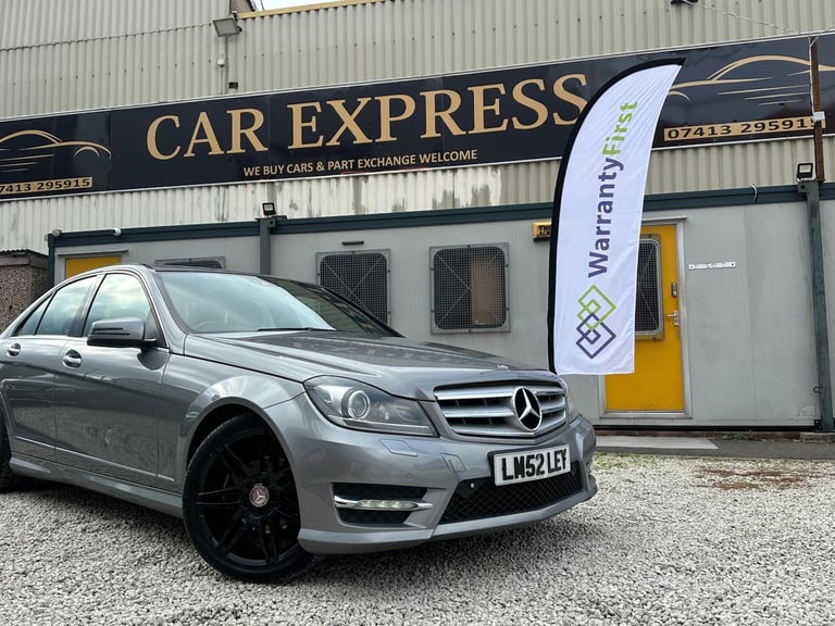 2012 Mercedes-Benz C Class 2.1 C220 CDI BlueEfficiency AMG Sport Plus G-Tronic+ Euro 5 (s/s) 4dr ...